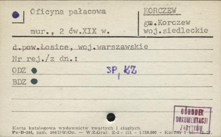 oficyna pałacowa, skan 1