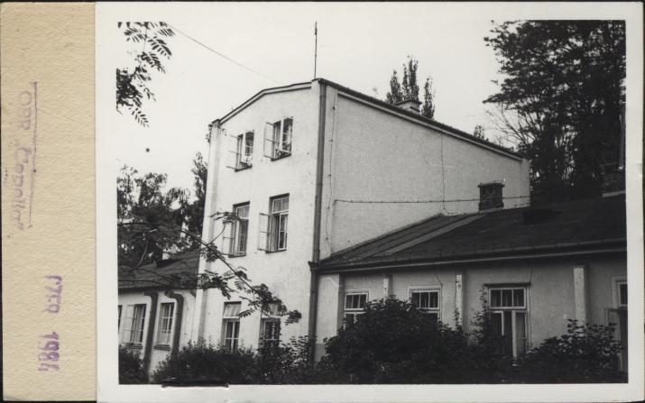 Zespół Szpitalny w Drewnicy budynek administracji, skan 2