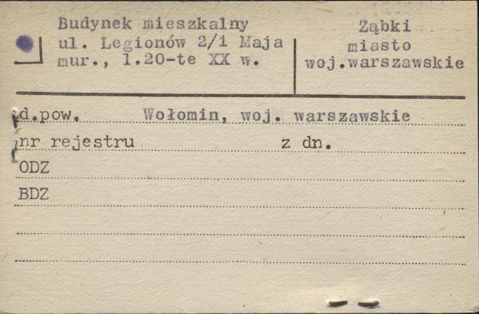 budynek mieszkalny, skan 1