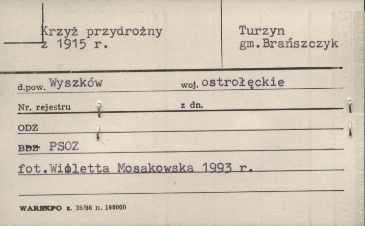 krzyż przydrożny, skan 1