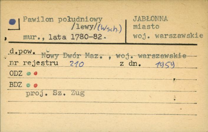 pawilon południowy (lewy, wsch.), skan 1