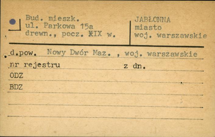 budynek mieszkalny, skan 1