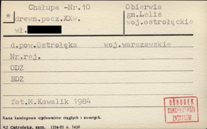chałupa, skan 1
