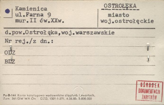 kamienica, skan 1