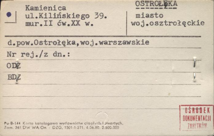 kamienica, skan 1