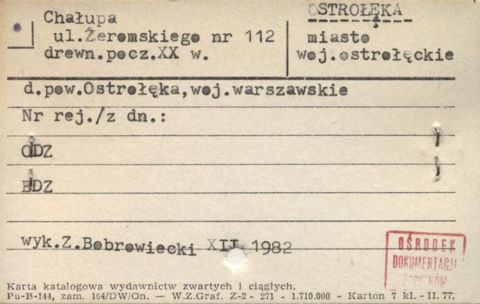 chałupa, skan 1