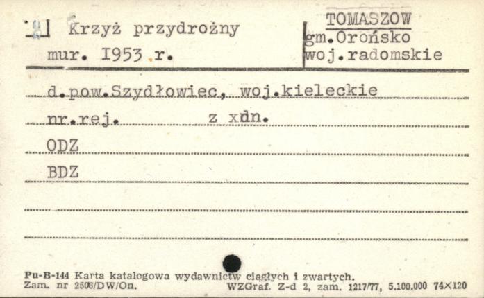 krzyż przydrożny, skan 1