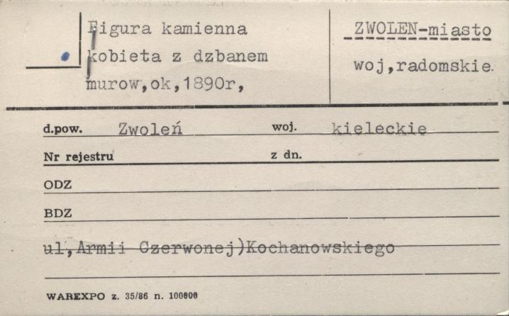 figura kamienna kobieta z dzbanem, skan 1
