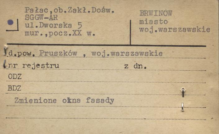 pałac, ob. Zakł. Dośw. SGGW-AR, skan 1