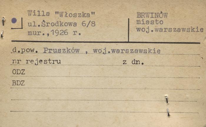 willa Włoszka, skan 1