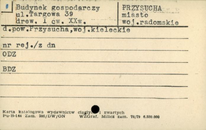 budynek gospodarczy, skan 1