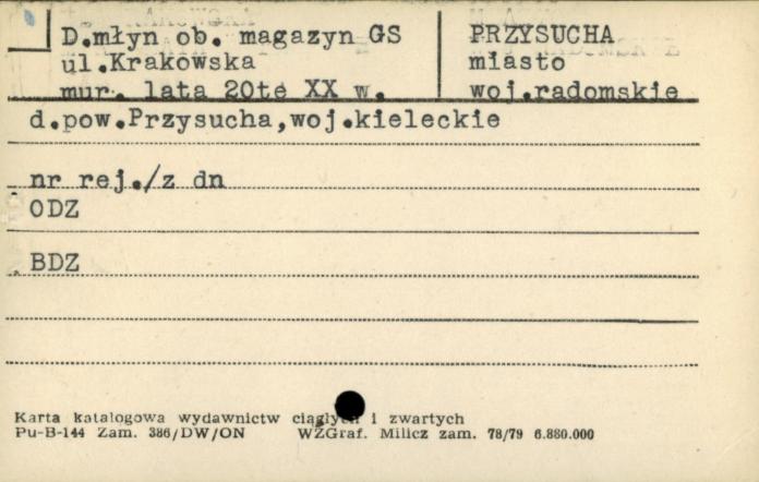 młyn, ob. magazyn GS, skan 1