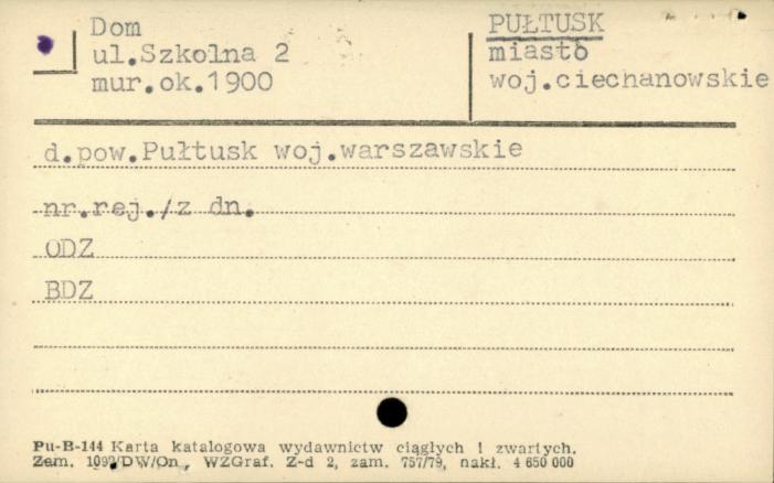 dom, skan 1