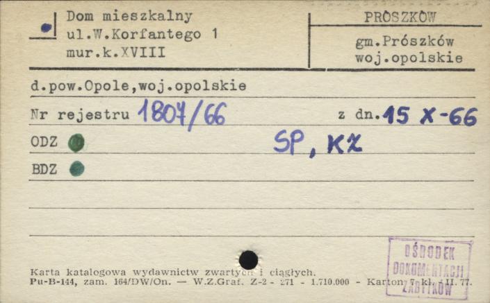 dom, skan 1