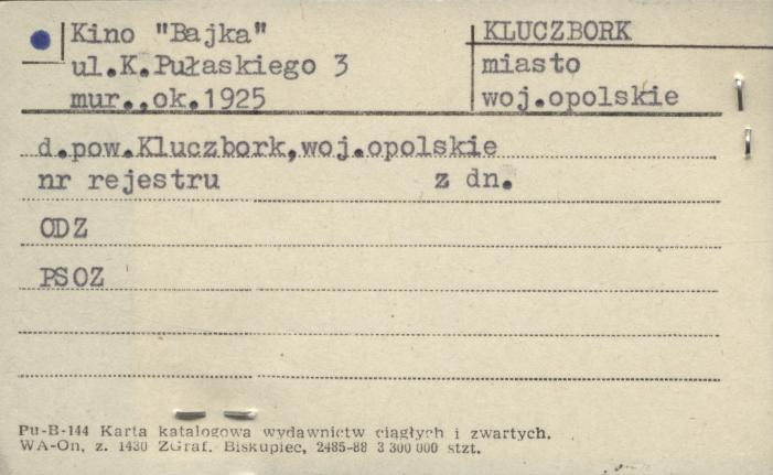 kino Bajka, skan 1