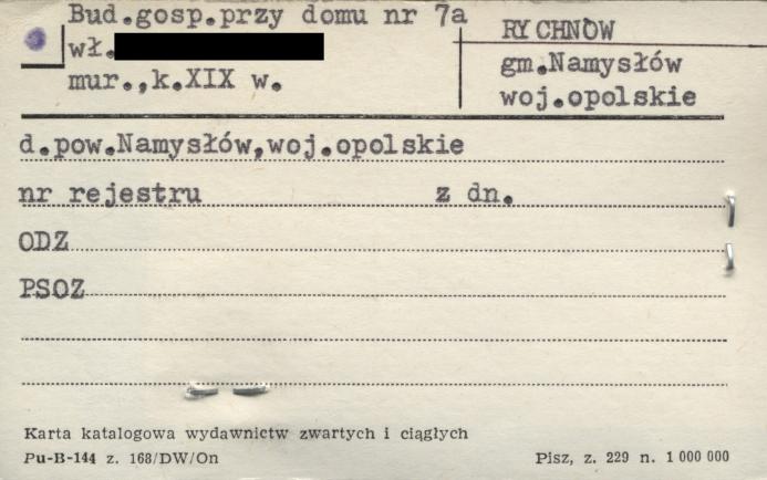 budynek gospodarczy przy domu, skan 1
