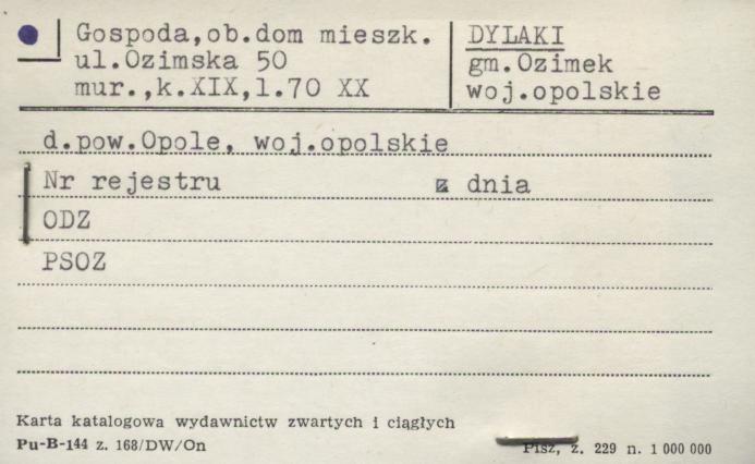 gospoda, ob. dom mieszkalny, skan 1