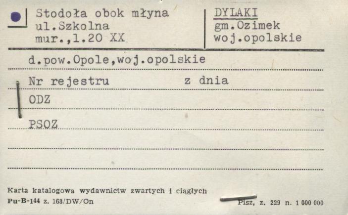 stodoła obok młyna, skan 1