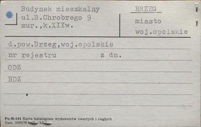 budynek mieszkalny, skan 1