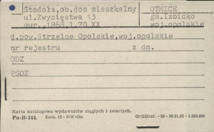 stodoła, ob. dom mieszkalny, skan 1