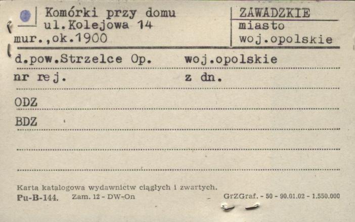 komórki przy domu, skan 1