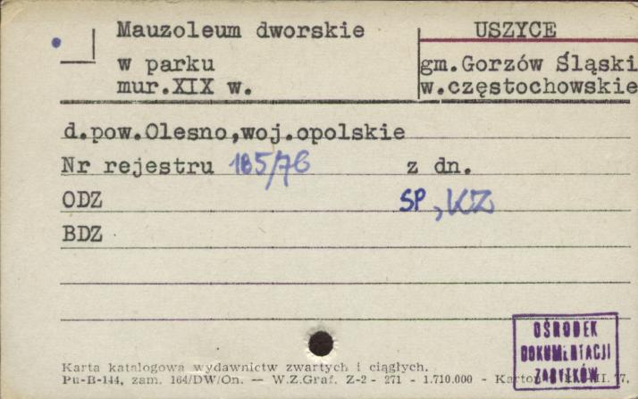 mauzoleum dworskie, skan 1