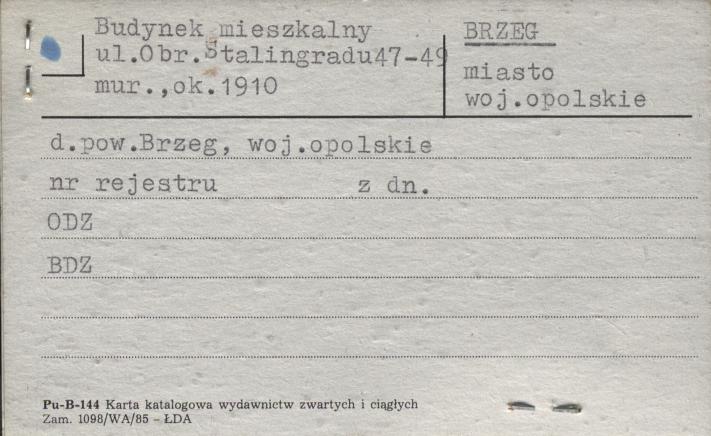 budynek mieszkalny, skan 1