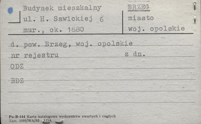 budynek mieszkalny, skan 1