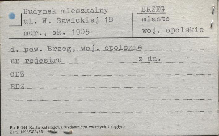 budynek mieszkalny, skan 1