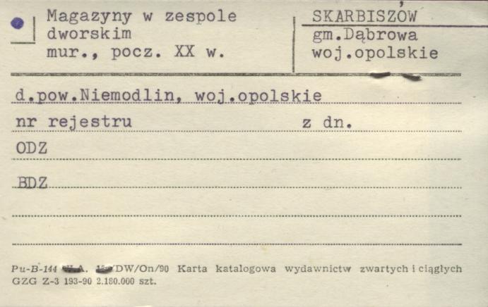 magazyn w zespole dworskim, skan 1