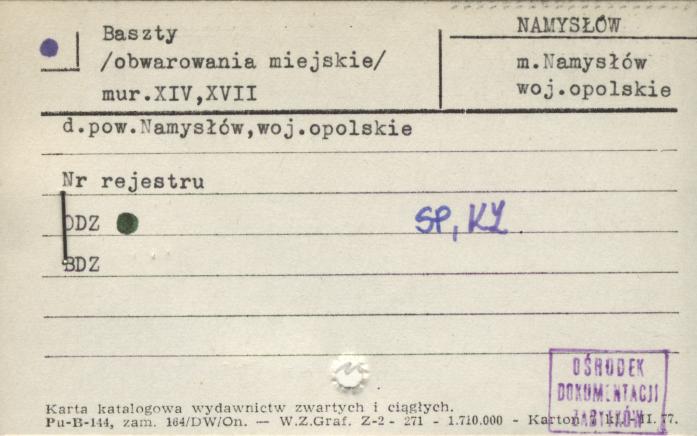 baszty (obwarowania miejskie), skan 1
