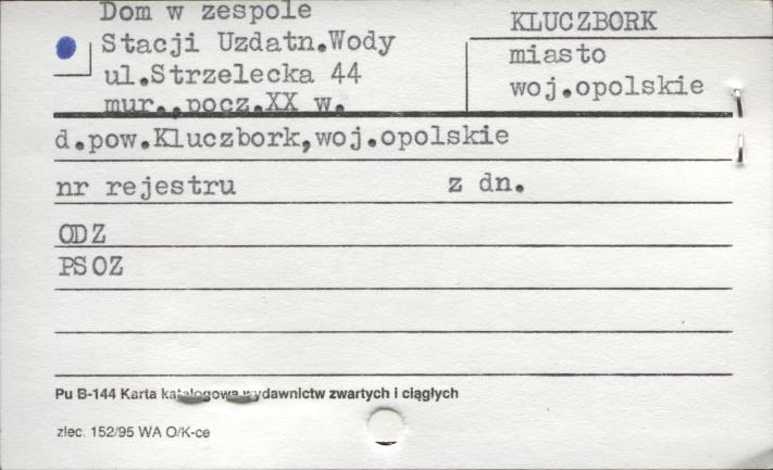 dom w zespole stacji uzdatn. wody, skan 1