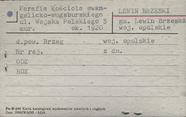 parafia kościoła ewangelicko-augsburskiego, skan 1