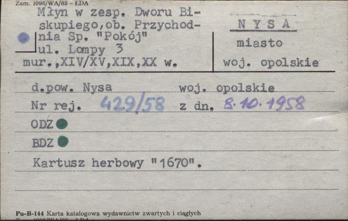młyn, ob. przychodnia sp. Pokój, skan 1