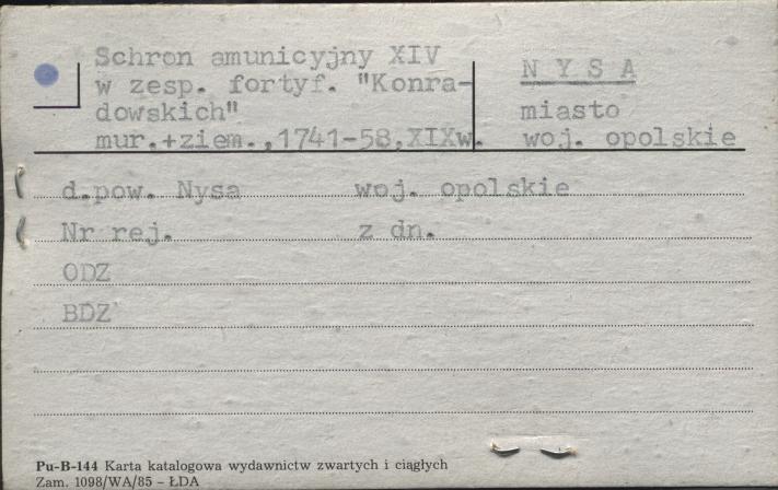 schron amunicyjny XIV, skan 1