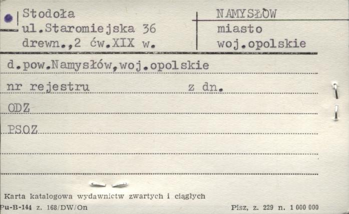 stodoła, skan 1