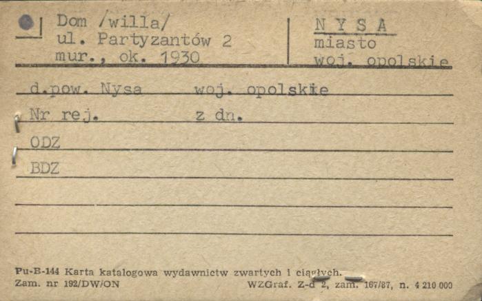 dom (willa), skan 1