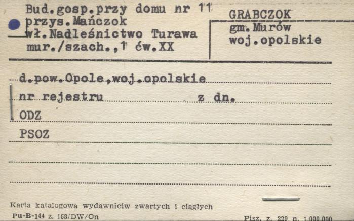 budynek gospodarczy przy domu, skan 1