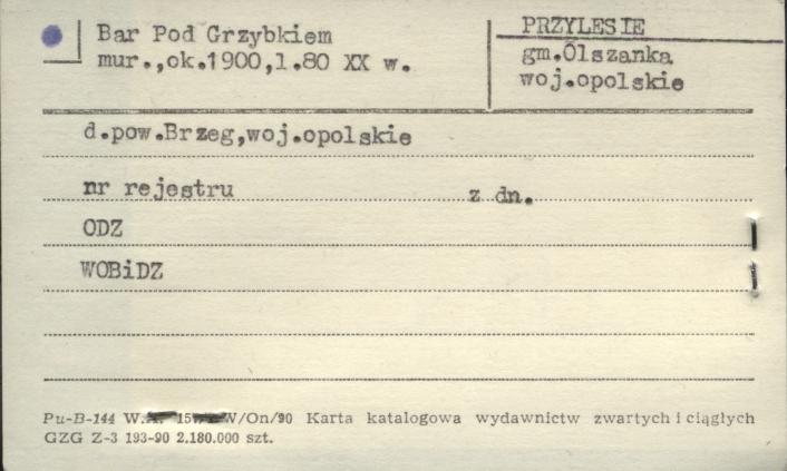 Bar Pod Grzybkiem, skan 1