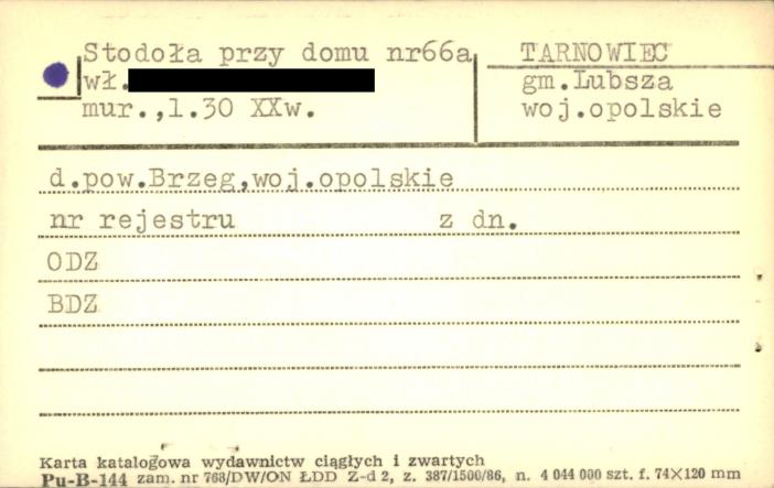 stodoła, skan 1