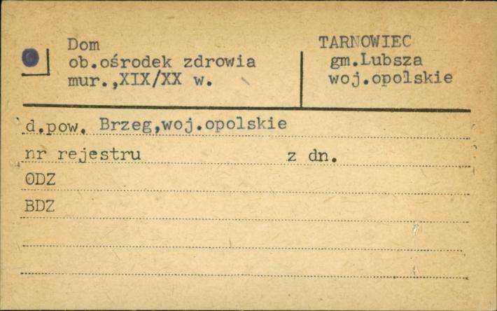 dom, ob. Ośrodek Zdrowia, skan 1