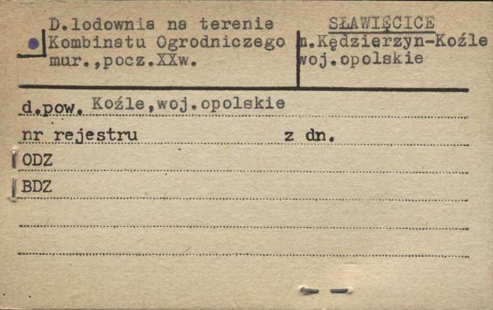lodownia na terenie Kombinatu Ogrodniczego, skan 1