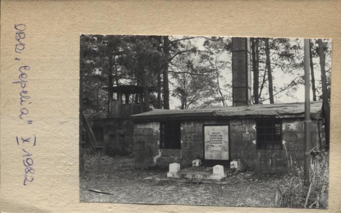 budynek krematorium filii b. obozu Oświęcim, skan 2