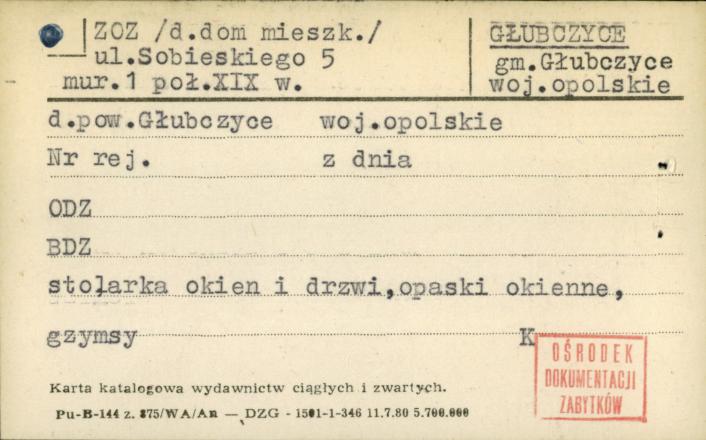 zakład opieki zdrowotnej d. dom mieszkalny, skan 1