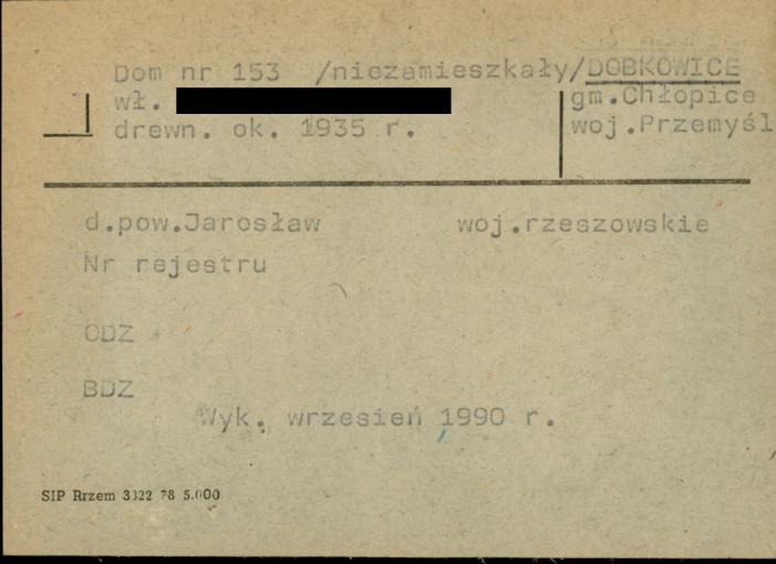 dom (niezamieszkały), skan 1