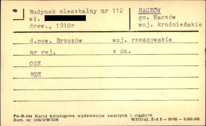 budynek mieszkalny, skan 1