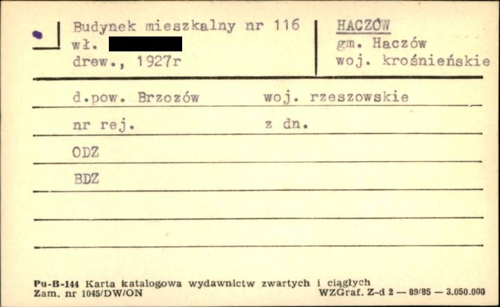 budynek mieszkalny, skan 1