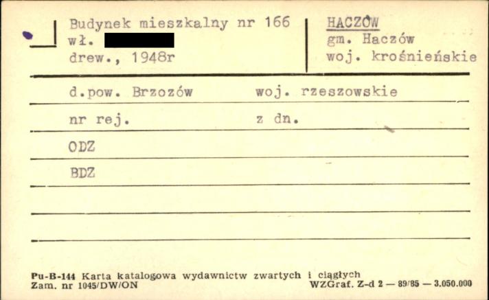 budynek mieszkalny, skan 1