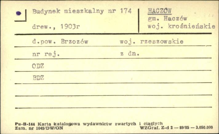 budynek mieszkalny, skan 1