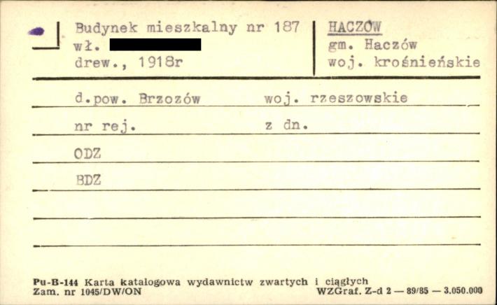 budynek mieszkalny, skan 1